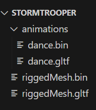 Animation Folder Structure