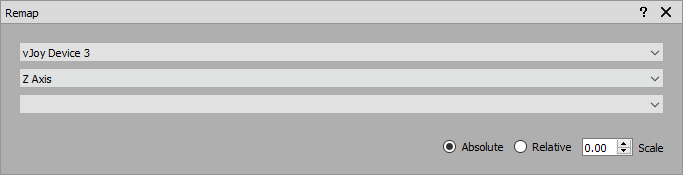 New remap example with unbound axis