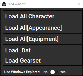 LoadAppearance