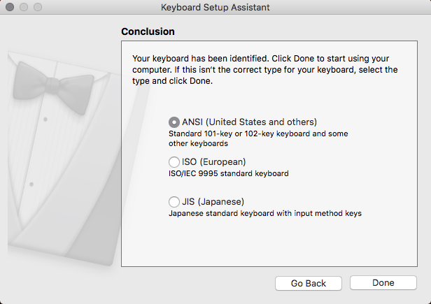 keyboard setup screen 3